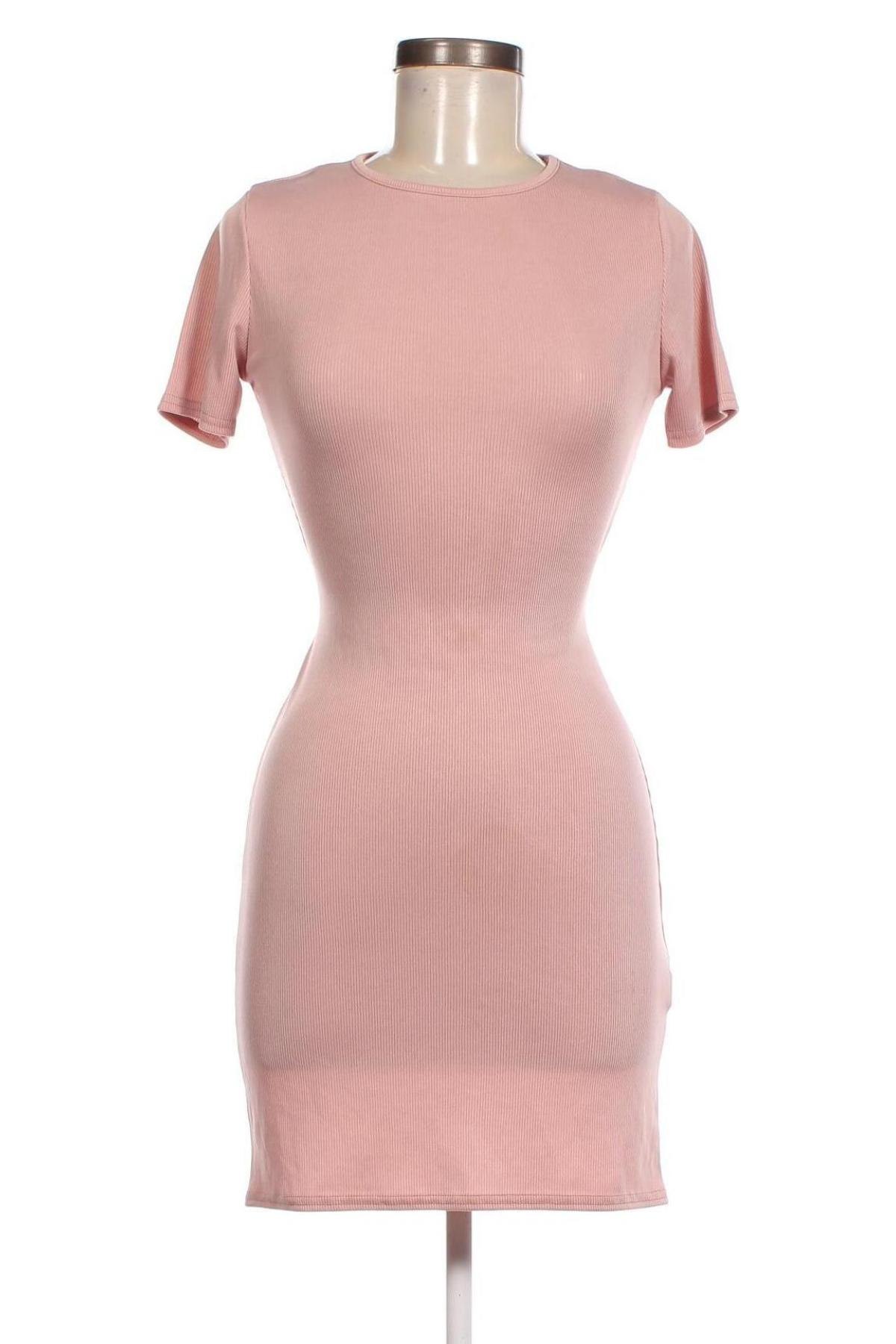 Kleid Boohoo, Größe S, Farbe Aschrosa, Preis 9,49 €