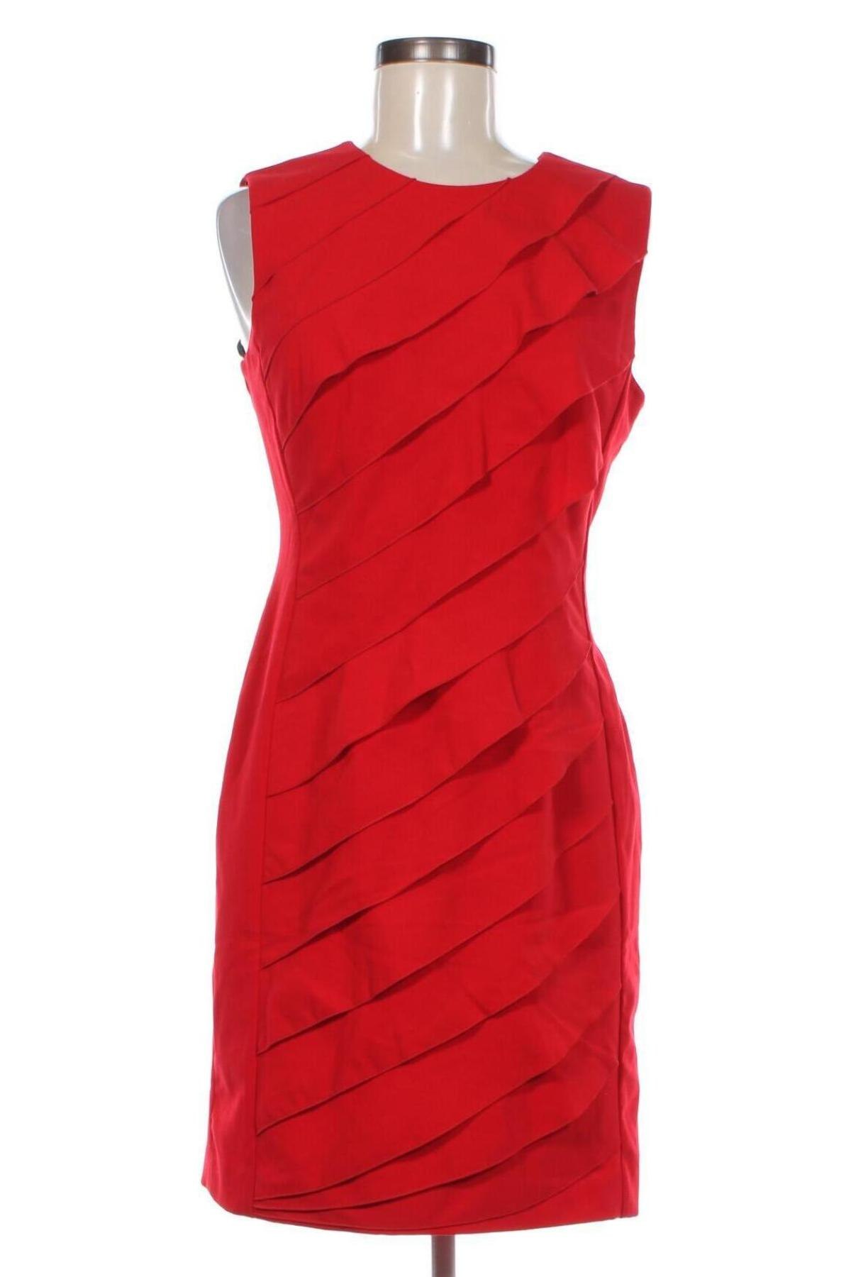 Kleid Calvin Klein, Größe S, Farbe Rot, Preis 47,49 €