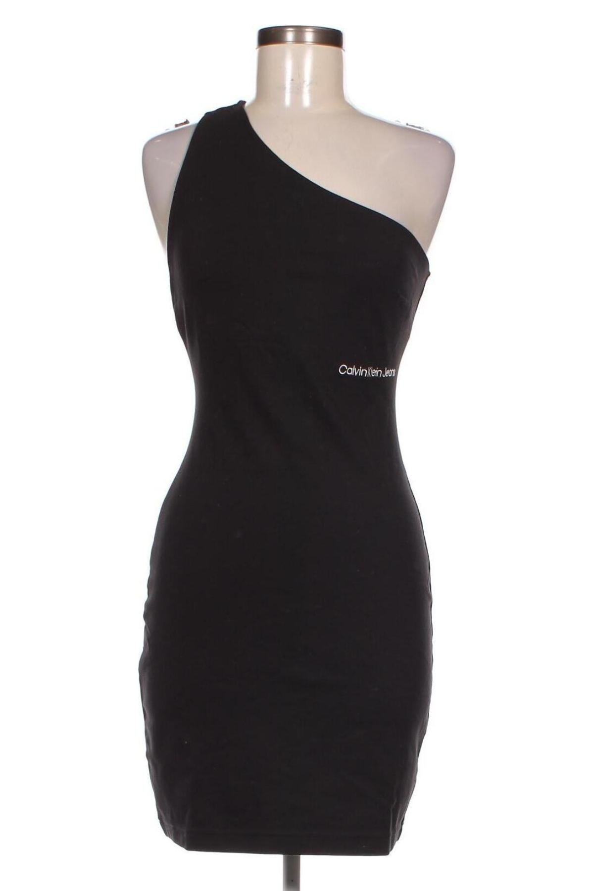 Kleid Calvin Klein, Größe S, Farbe Schwarz, Preis 171,29 €