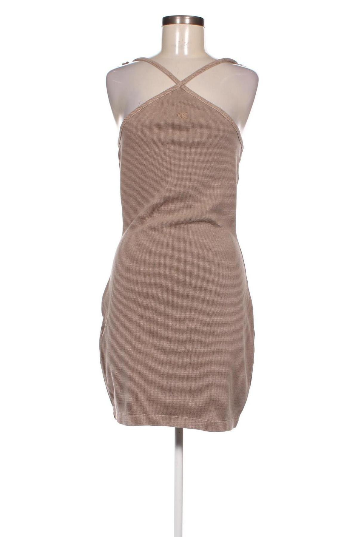 Kleid Calvin Klein, Größe M, Farbe Beige, Preis 94,99 €