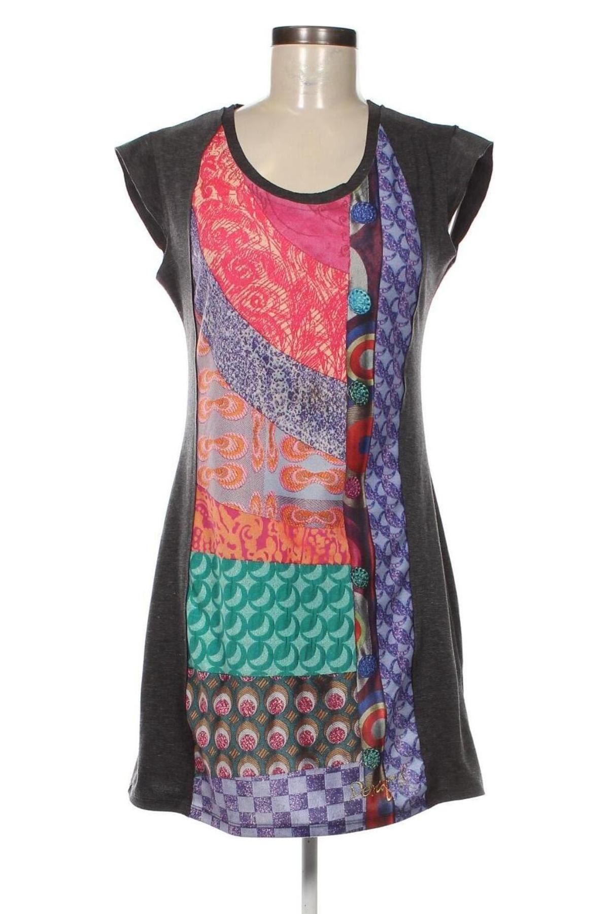 Kleid Desigual, Größe L, Farbe Blau, Preis 29,99 €