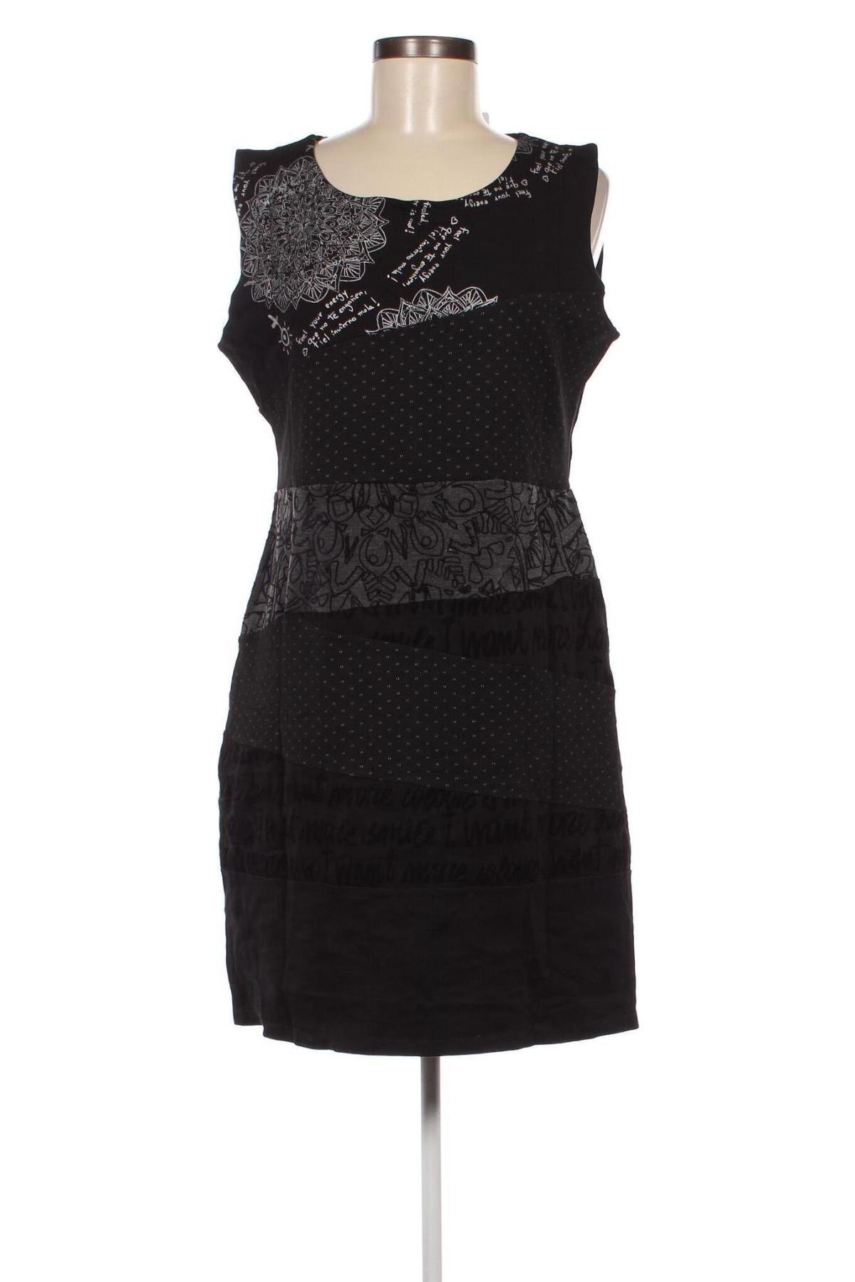 Kleid Desigual, Größe XL, Farbe Schwarz, Preis € 57,06