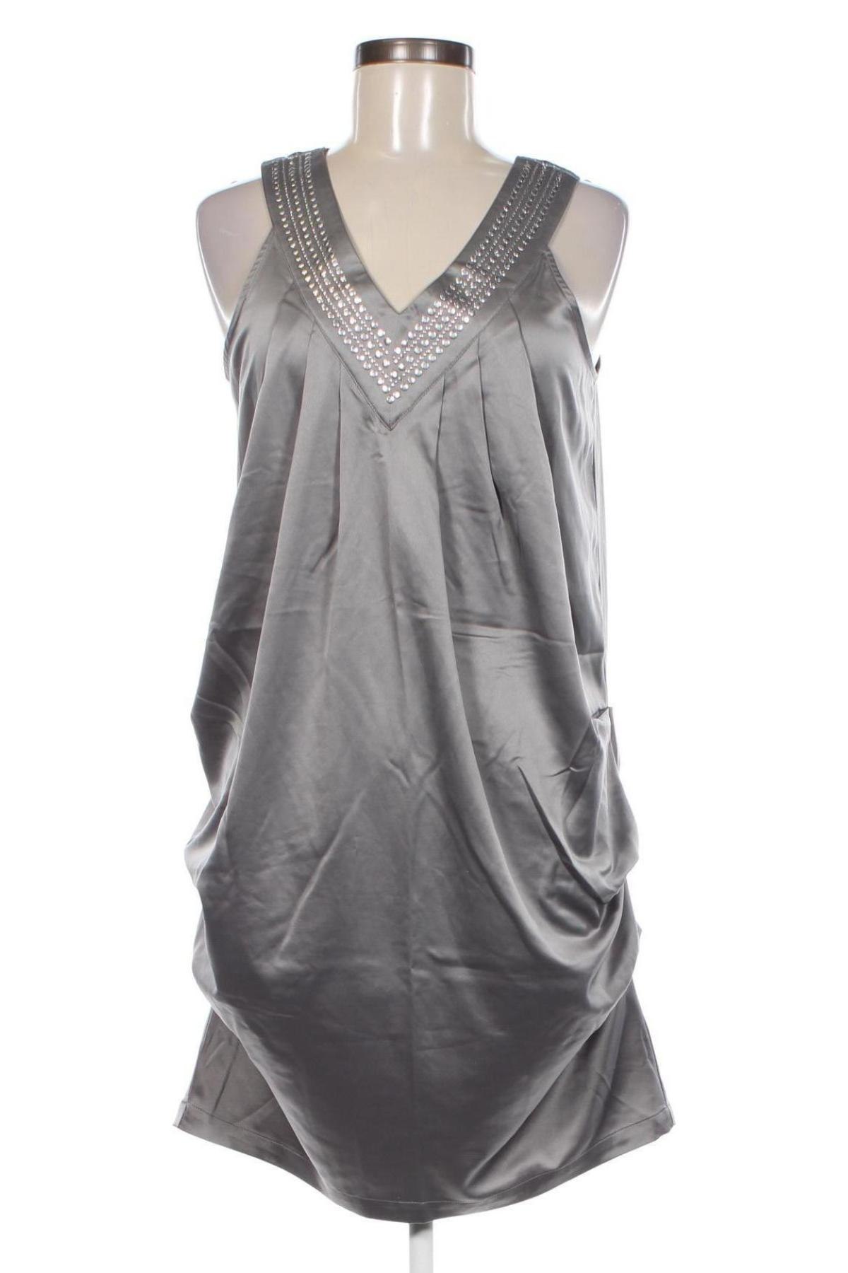 Kleid Gina Tricot, Größe M, Farbe Silber, Preis € 5,99