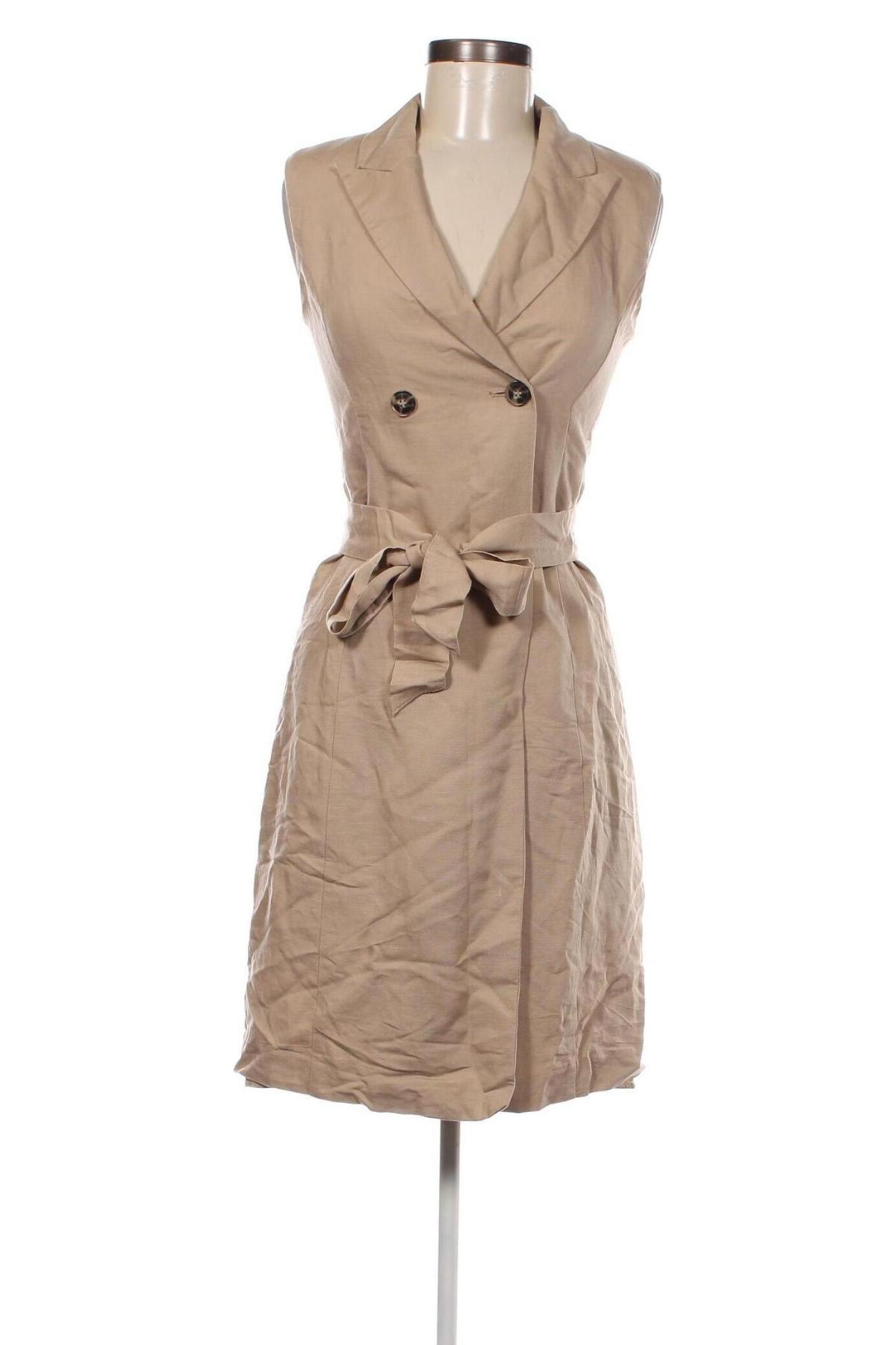 Kleid H&M, Größe XS, Farbe Beige, Preis 7,99 €