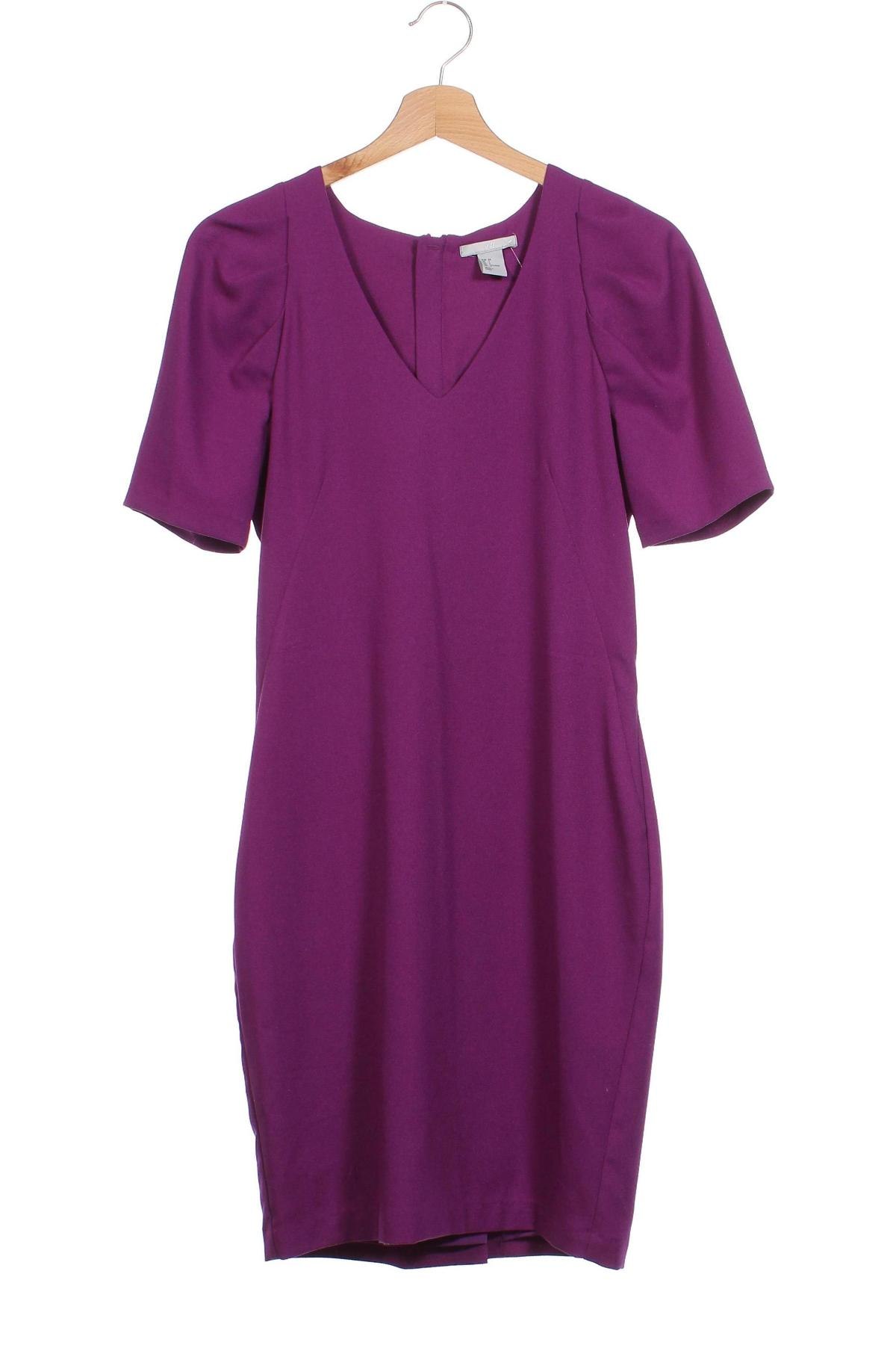 Kleid H&M, Größe XS, Farbe Lila, Preis € 5,99