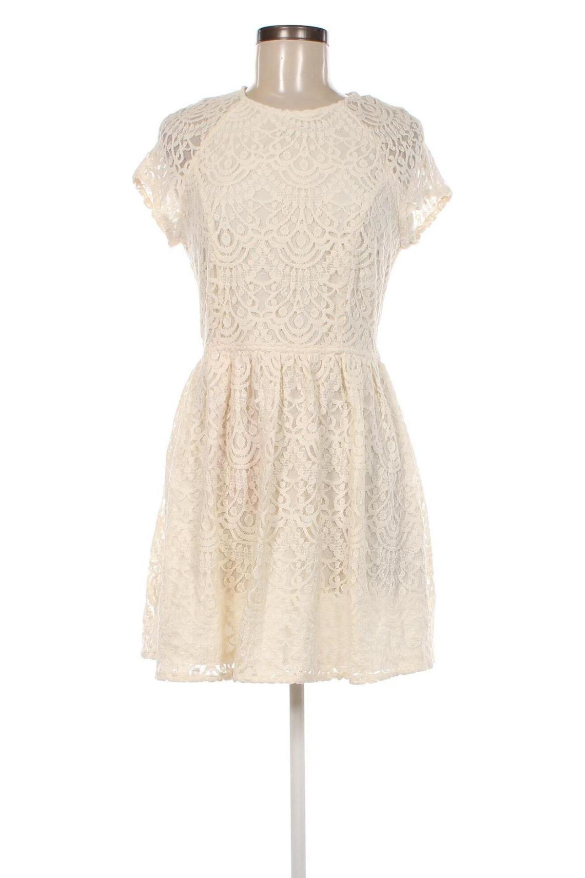 Rochie H&M Divided, Mărime L, Culoare Ecru, Preț 47,99 Lei