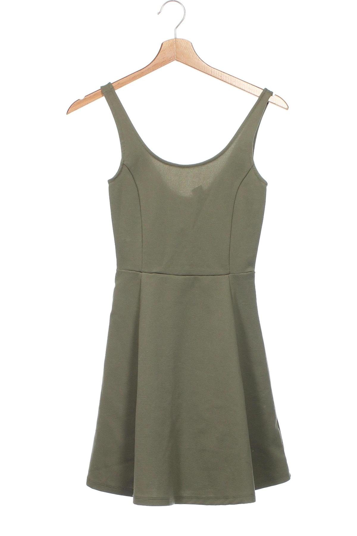 Rochie H&M Divided, Mărime XXS, Culoare Verde, Preț 26,38 Lei