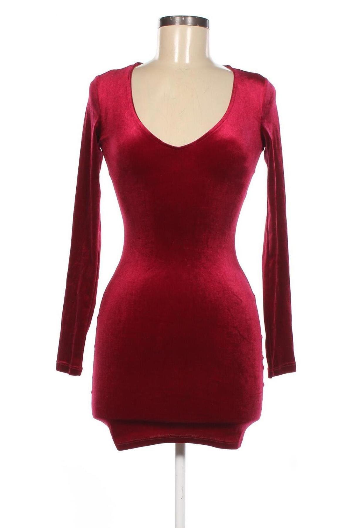 Kleid H&M Divided, Größe XXS, Farbe Rot, Preis € 6,49