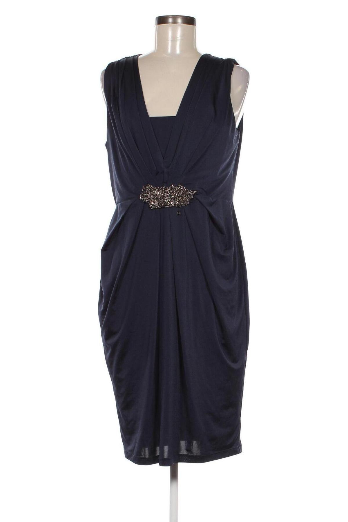 Kleid Jenny Packham, Größe L, Farbe Blau, Preis 72,79 €