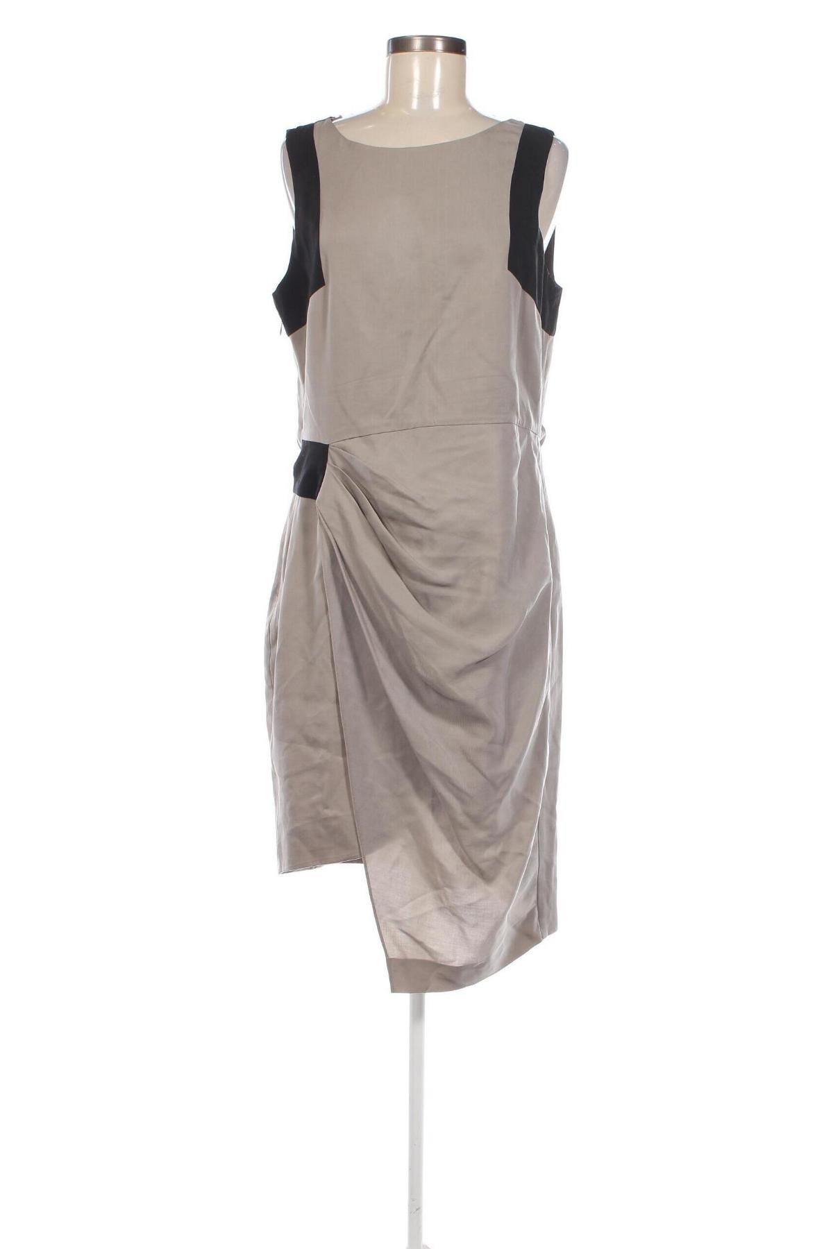 Kleid Karen Millen, Größe L, Farbe Grau, Preis 40,99 €