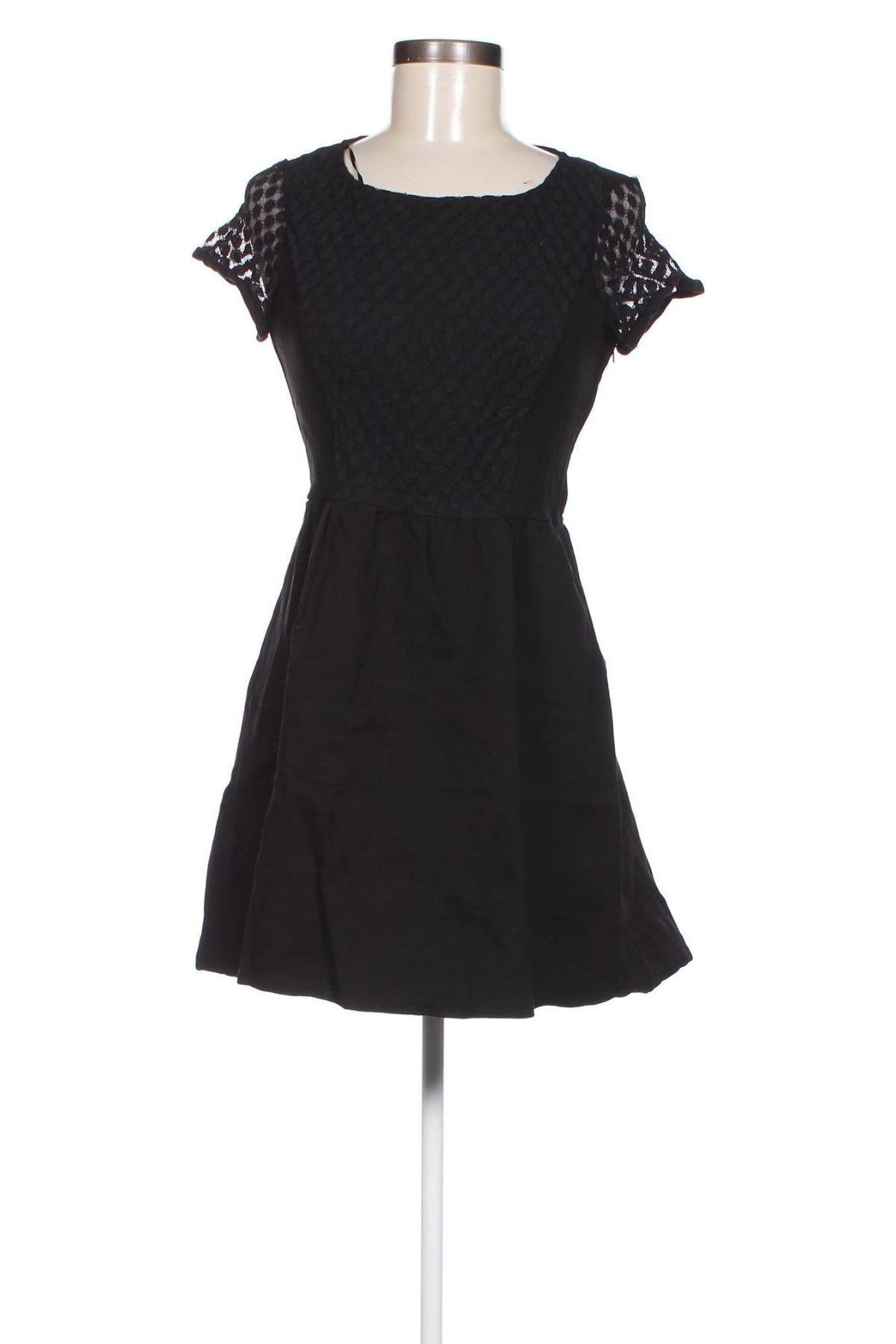 Kleid Naf Naf, Größe M, Farbe Schwarz, Preis 13,36 €