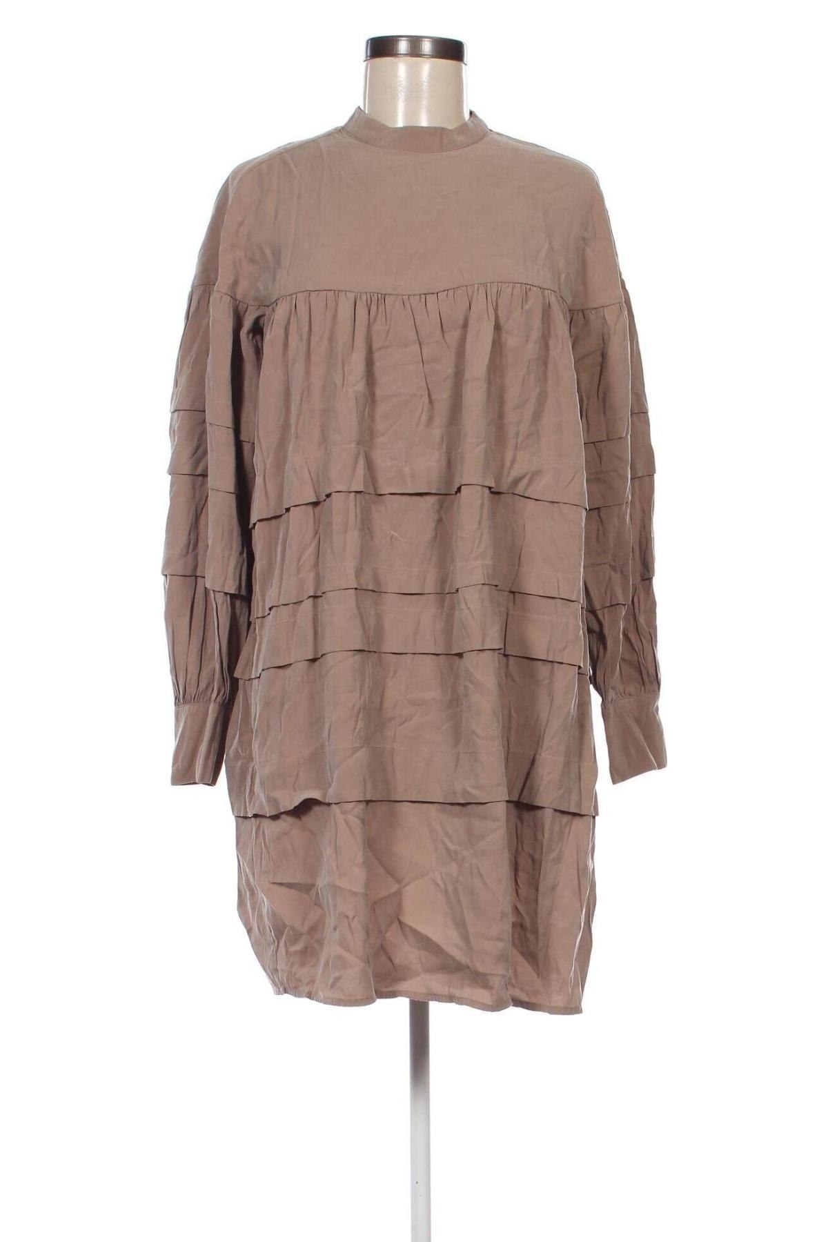 Kleid Object, Größe S, Farbe Beige, Preis € 6,99