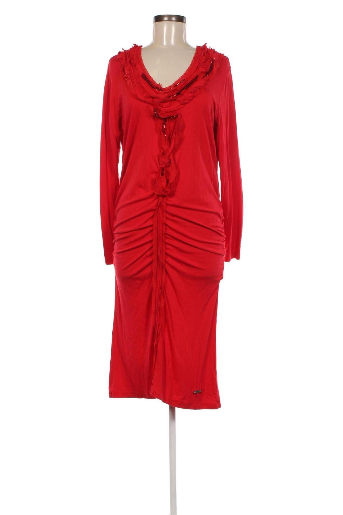 Kleid Ricarda M, Größe M, Farbe Rot, Preis € 5,99