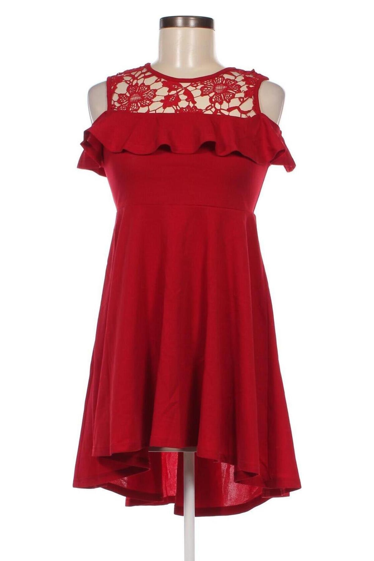 Kleid SHEIN, Größe S, Farbe Rot, Preis 6,49 €