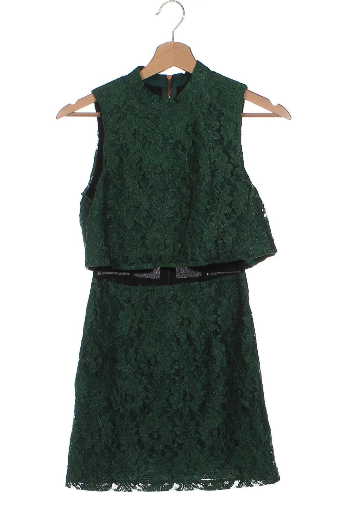 Kleid Topshop, Größe XS, Farbe Grün, Preis € 8,99