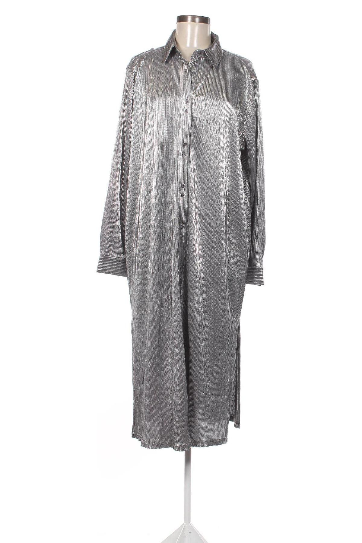 Kleid Violeta by Mango, Größe XL, Farbe Silber, Preis € 55,24