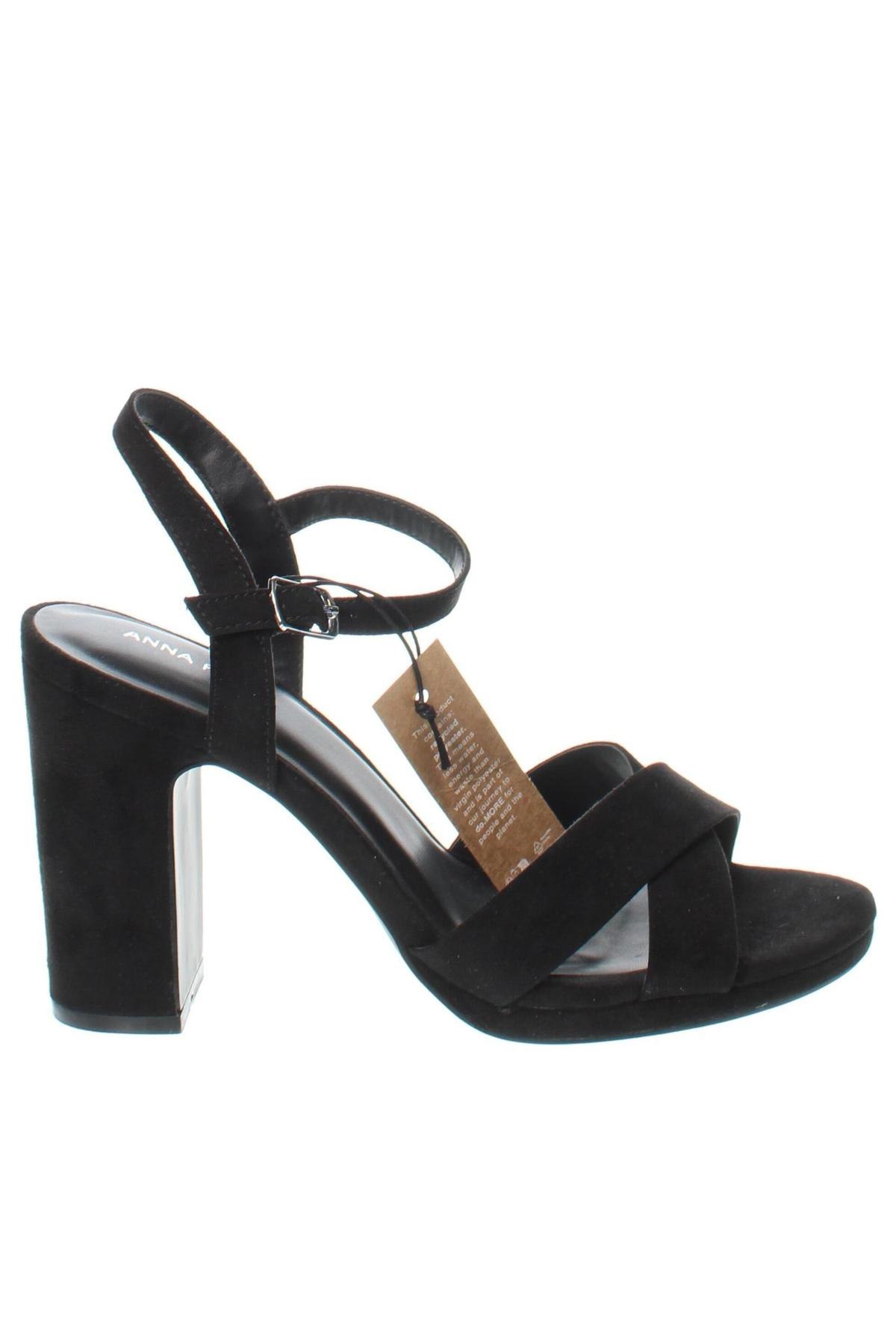 Sandale Anna Field, Mărime 41, Culoare Negru, Preț 75,99 Lei