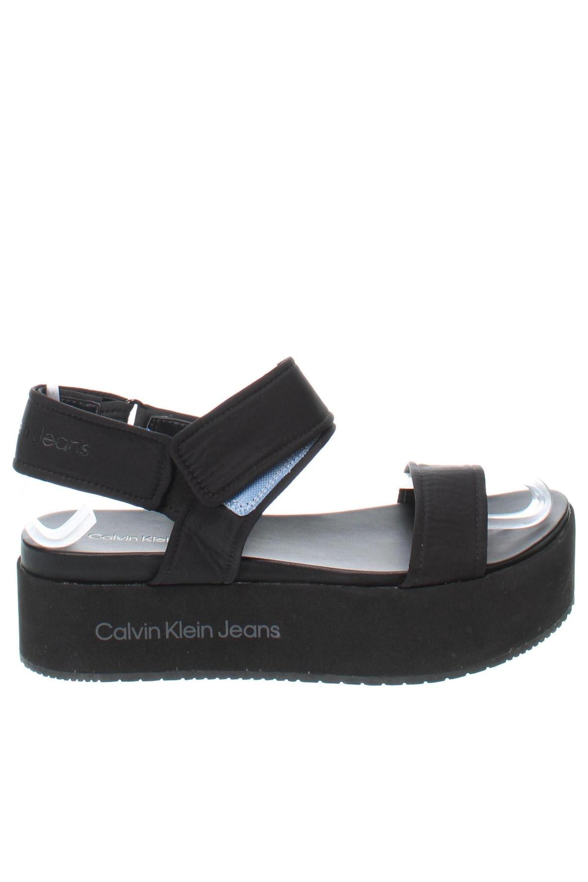 Sandale Calvin Klein Jeans, Mărime 39, Culoare Negru, Preț 447,37 Lei