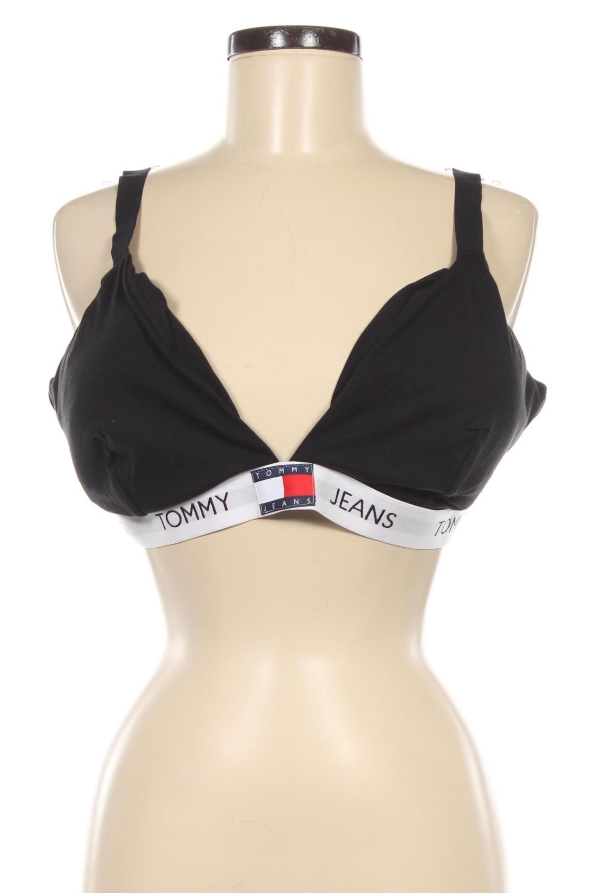 Sutien Tommy Jeans, Mărime 3XL, Culoare Negru, Preț 119,99 Lei