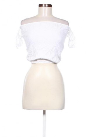 Bluzka damska Bershka, Rozmiar XS, Kolor Biały, Cena 43,68 zł