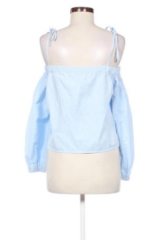 Bluză de femei Bershka, Mărime L, Culoare Albastru, Preț 50,00 Lei