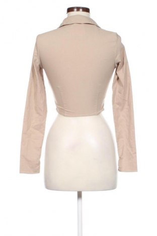Damen Shirt Bershka, Größe S, Farbe Beige, Preis € 15,86