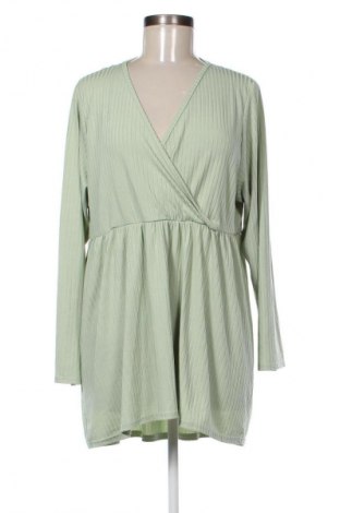 Dámska blúza Boohoo, Veľkosť 3XL, Farba Zelená, Cena  4,95 €