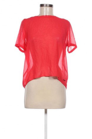 Γυναικεία μπλούζα Calvin Klein Jeans, Μέγεθος S, Χρώμα Κόκκινο, Τιμή 32,99 €