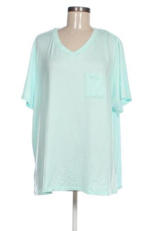 Bluzka damska Croft & Barrow, Rozmiar XXL, Kolor Niebieski, Cena 61,99 zł