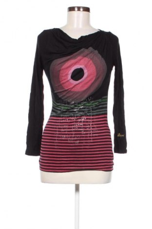 Дамска блуза Desigual, Размер S, Цвят Многоцветен, Цена 31,99 лв.