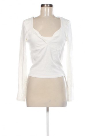 Damen Shirt Gina Tricot, Größe L, Farbe Weiß, Preis € 13,99