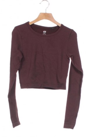 Bluzka damska H&M, Rozmiar XS, Kolor Brązowy, Cena 75,99 zł