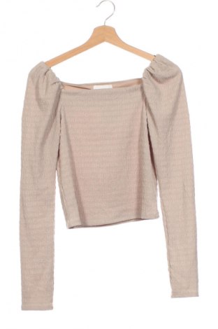 Дамска блуза H&M, Размер XS, Цвят Бежов, Цена 8,99 лв.
