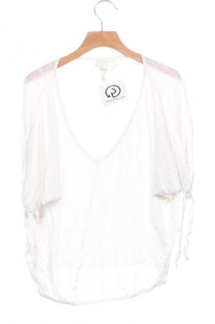Bluzka damska H&M, Rozmiar XS, Kolor Biały, Cena 44,00 zł