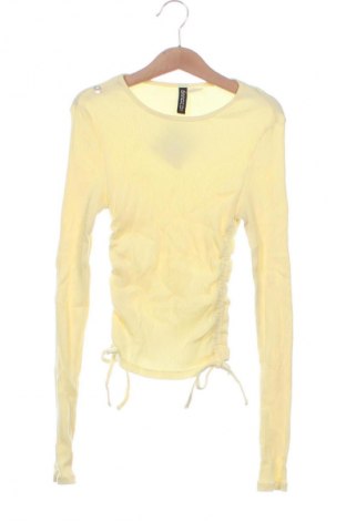 Damen Shirt H&M Divided, Größe XS, Farbe Gelb, Preis 13,99 €