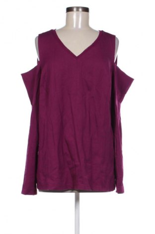 Γυναικεία μπλούζα H by Halston, Μέγεθος XL, Χρώμα Βιολετί, Τιμή 17,36 €