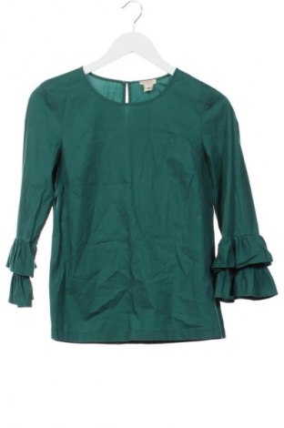 Bluzka damska J.Crew, Rozmiar XXS, Kolor Zielony, Cena 156,99 zł