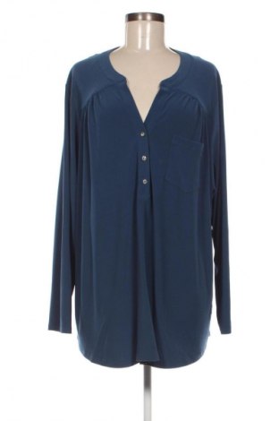 Damen Shirt Nina Leonard, Größe 4XL, Farbe Blau, Preis € 13,99