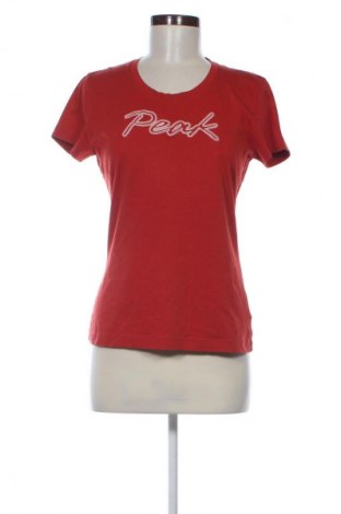 Γυναικείο t-shirt Peak Performance, Μέγεθος M, Χρώμα Κόκκινο, Τιμή 18,47 €