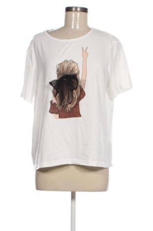 Damen Shirt SHEIN, Größe XL, Farbe Weiß, Preis € 13,99