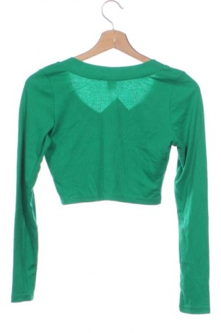 Дамска блуза SHEIN, Размер XS, Цвят Зелен, Цена 19,99 лв.
