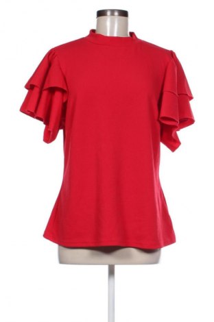 Damen Shirt SHEIN, Größe 3XL, Farbe Rot, Preis 10,00 €