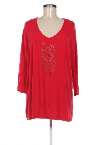 Női blúz Samoon By Gerry Weber, Méret XXL, Szín Piros, Ár 9 219 Ft