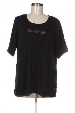Damen Shirt Ulla Popken, Größe XXL, Farbe Schwarz, Preis € 26,99