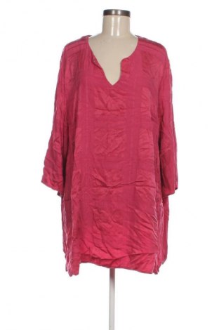 Γυναικεία μπλούζα Ulla Popken, Μέγεθος 4XL, Χρώμα Ρόζ , Τιμή 22,99 €