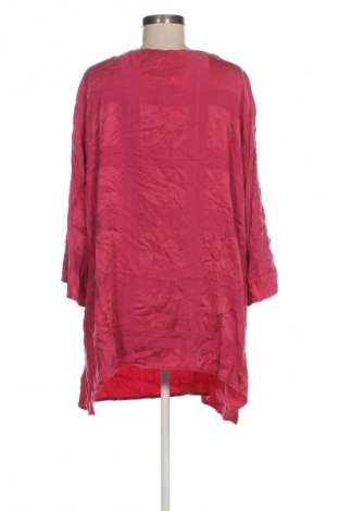Γυναικεία μπλούζα Ulla Popken, Μέγεθος 4XL, Χρώμα Ρόζ , Τιμή 22,99 €