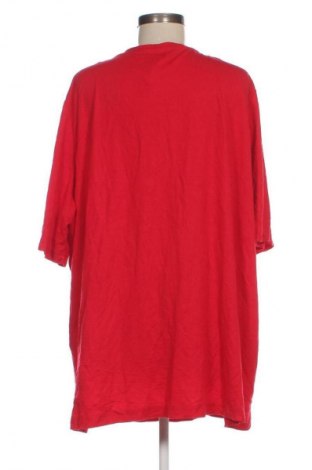 Γυναικεία μπλούζα Ulla Popken, Μέγεθος 4XL, Χρώμα Κόκκινο, Τιμή 23,99 €