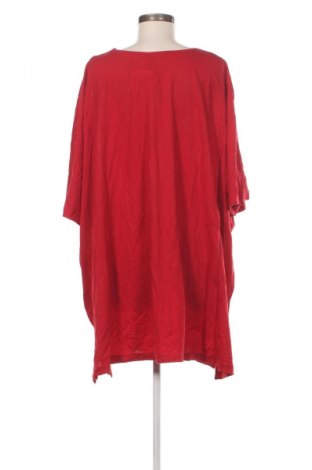 Γυναικεία μπλούζα Ulla Popken, Μέγεθος 5XL, Χρώμα Κόκκινο, Τιμή 18,99 €
