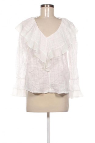 Дамска блуза Zara, Размер S, Цвят Бял, Цена 27,99 лв.