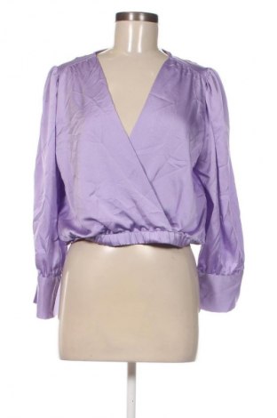 Дамска блуза Zara, Размер XL, Цвят Лилав, Цена 27,99 лв.